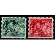 1938 - Tysk Rige - AFA 670-71 - Frimærke - Postfrisk.